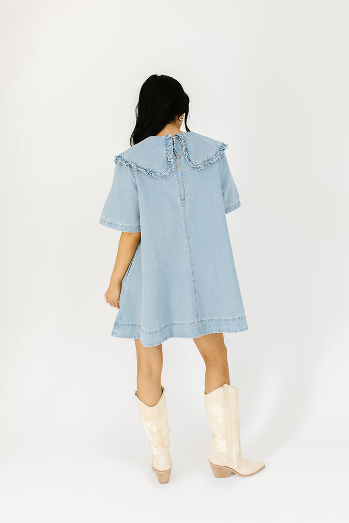 neverland denim dress *restocked*