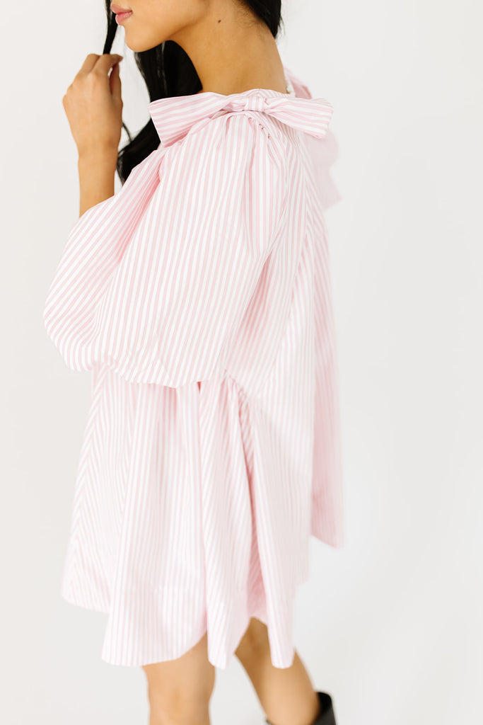 enchanted striped mini dress *restocked*