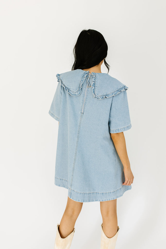 neverland denim dress *restocked*
