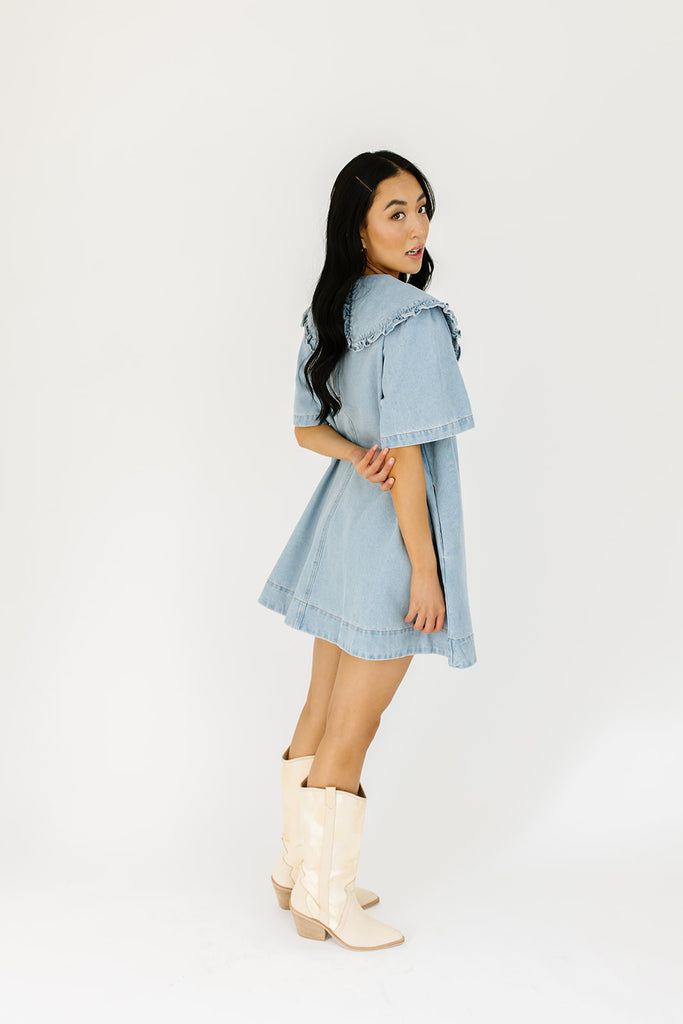 neverland denim dress *restocked*