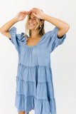 short daymaker dress // sky blue *zoco exclusive*