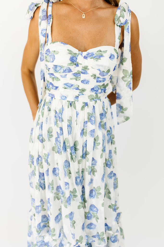 wesley floral maxi dress