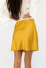 saffron mini skirt