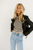 tipton faux leather jacket
