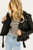 tipton faux leather jacket