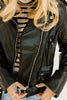 tipton faux leather jacket