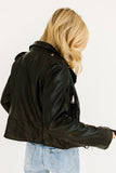 tipton faux leather jacket