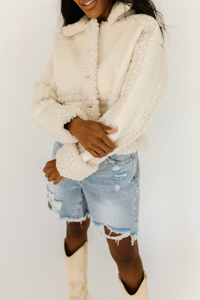 chalet sherpa jacket