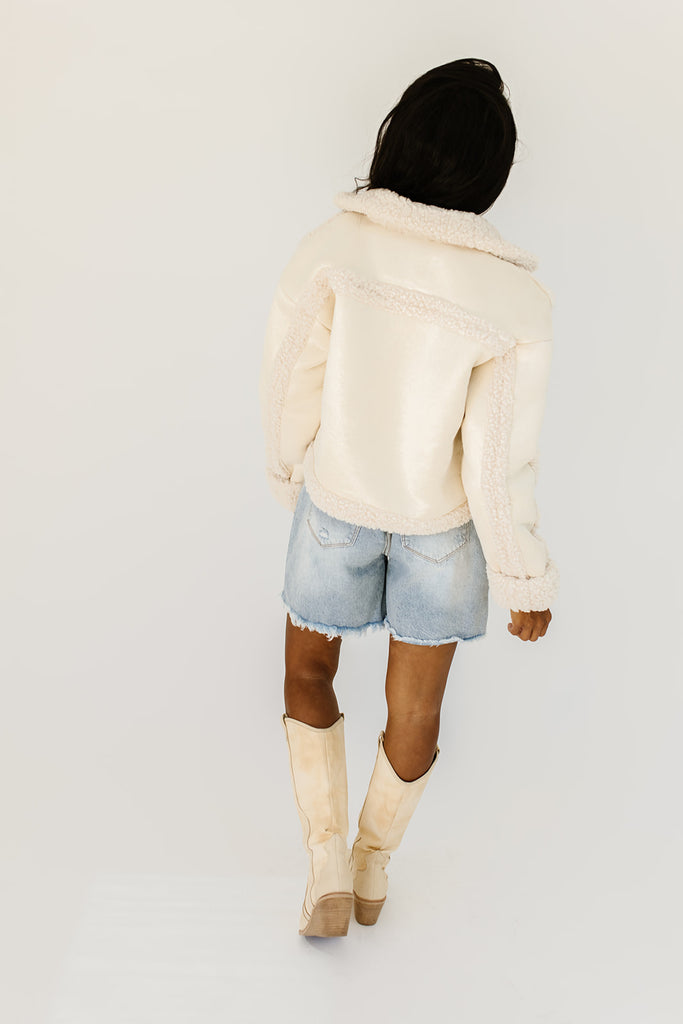 chalet sherpa jacket