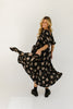 daymaker dress // fall black floral *zoco exclusive*