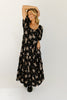 daymaker dress // fall black floral *zoco exclusive*