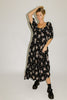 daymaker dress // fall black floral *zoco exclusive*