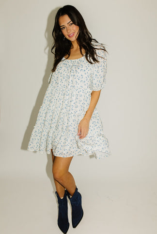 daymaker dress // blue + yellow gingham *zoco exclusive*