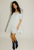 short daymaker dress // blue ditsy floral *zoco exclusive*