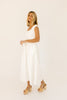 afterglow midi dress // white *restocked*