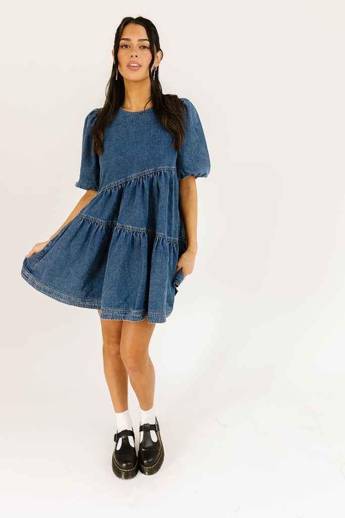 darcy dress // denim *zoco exclusive*