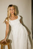 afterglow midi dress // white *restocked*