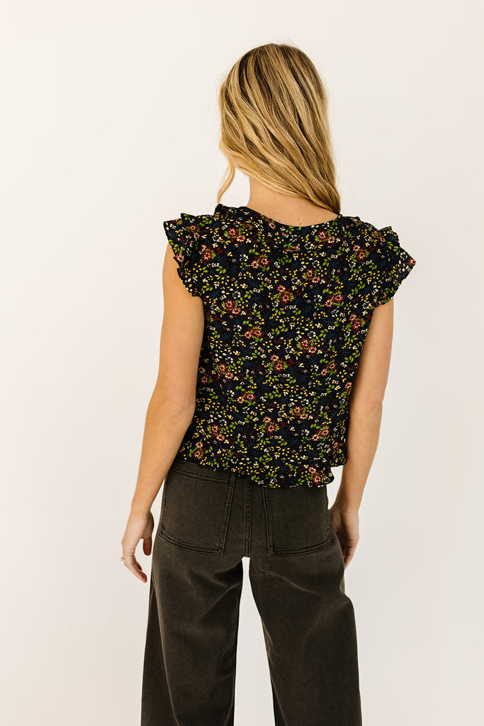 level up floral top