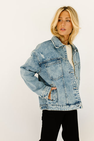 on my mind cropped blazer