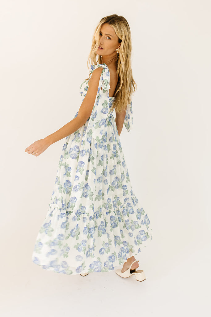 wesley floral maxi dress