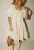 short daymaker dress // windowpane *zoco exclusive*