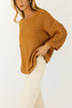 charles knit sweater // caramel