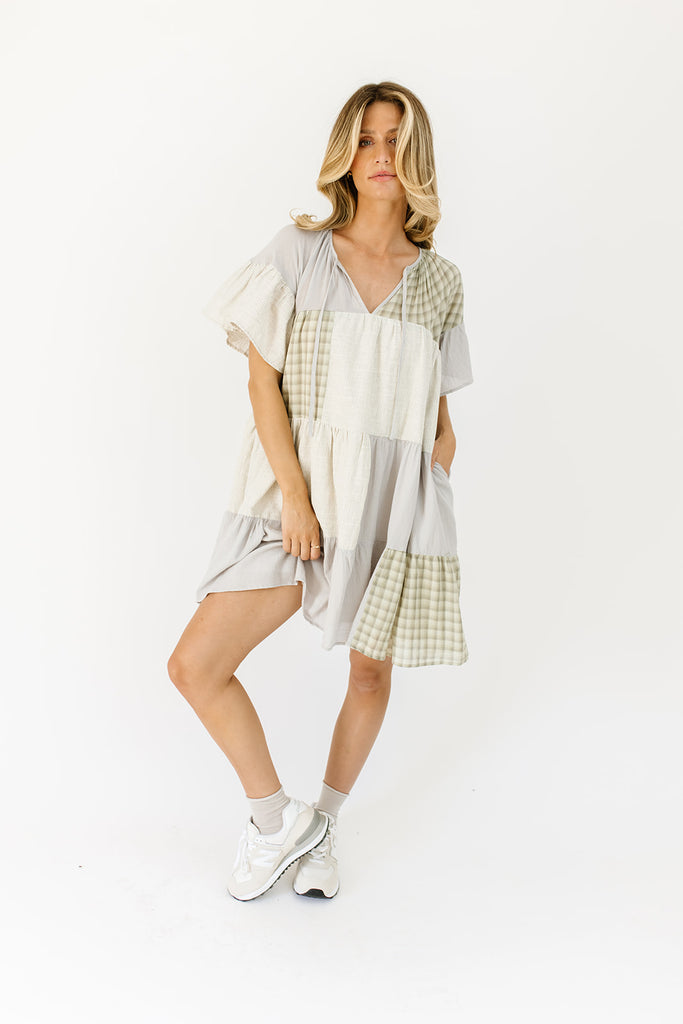 hathaway patchwork dress