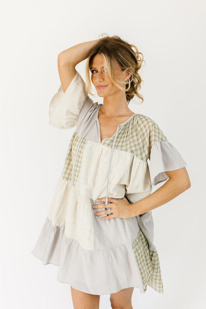 hathaway patchwork dress