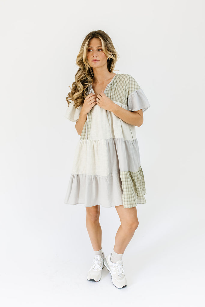 hathaway patchwork dress