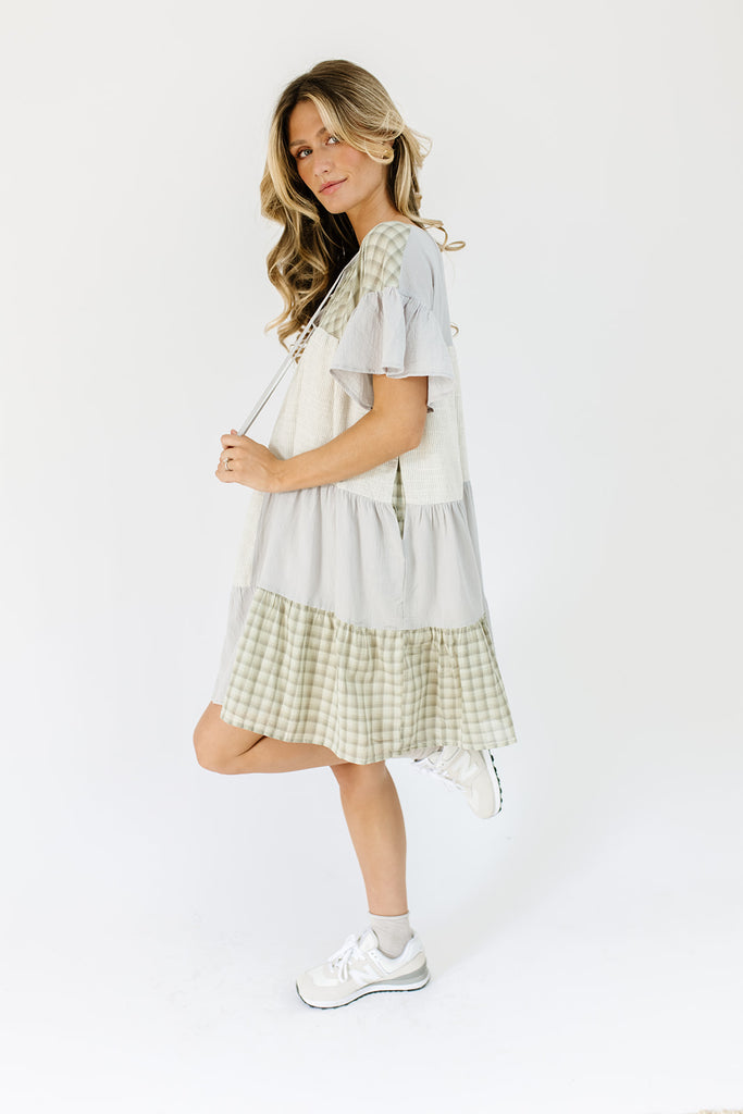hathaway patchwork dress