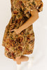 darcy floral dress // brown floral *restocked*