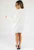 wendy button up // white