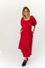 daymaker dress // poppy red *zoco exclusive*