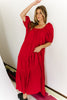daymaker dress // poppy red *zoco exclusive*
