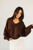 billie sweater // chocolate *zoco exclusive*