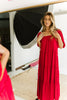 daymaker dress // poppy red *zoco exclusive*