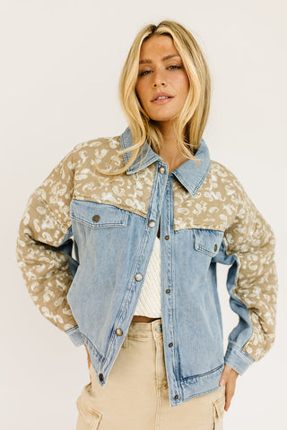 on my mind cropped blazer