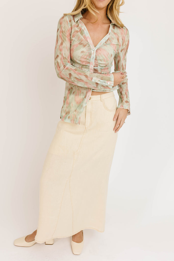 ballad maxi skirt