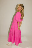 daymaker dress // barbie pink *zoco exclusive*