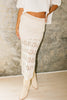 conan knit maxi skirt