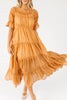 real love maxi dress // rust