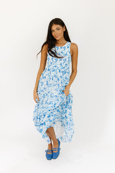 sloane floral maxi dress