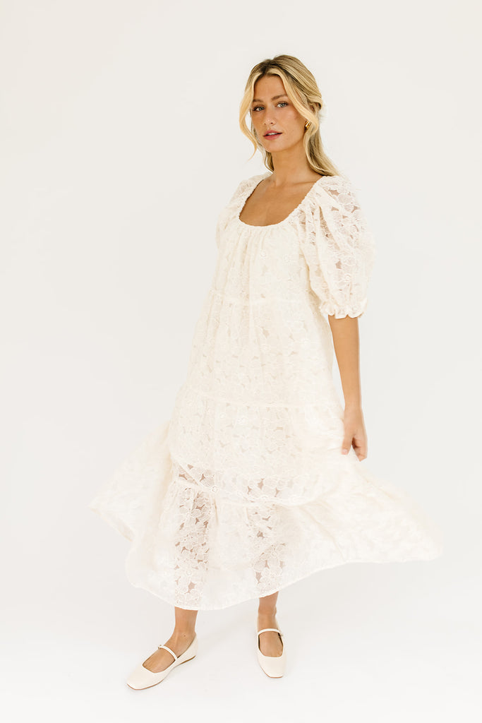 daymaker dress // luxe cream lace *zoco exclusive*