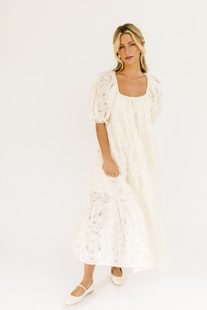 daymaker dress // luxe cream lace *zoco exclusive*