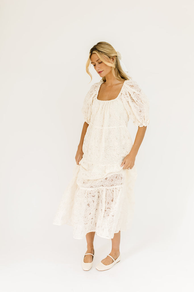 daymaker dress // luxe cream lace *zoco exclusive*