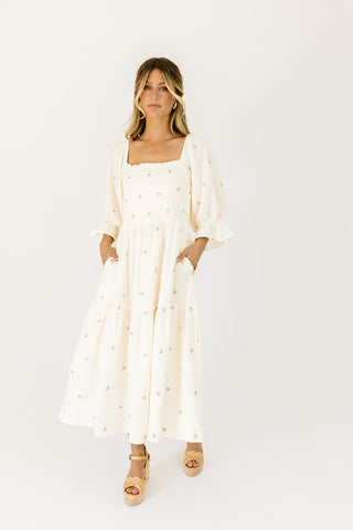 eloise collared floral dress *zoco exclusive*