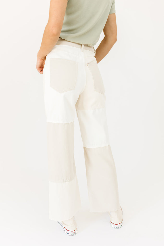 selena patchwork pants