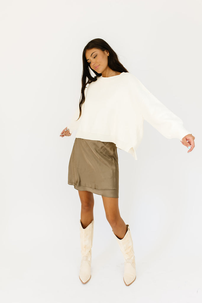 kitty pullover // cream