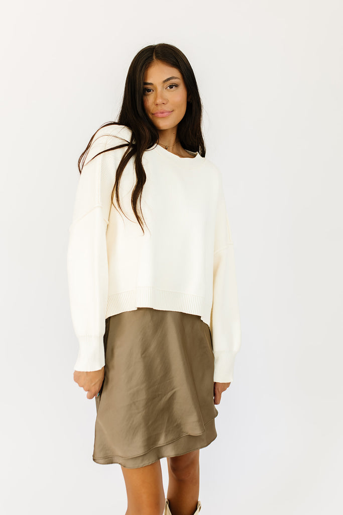 kitty pullover // cream