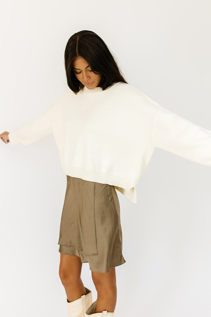 kitty pullover // cream